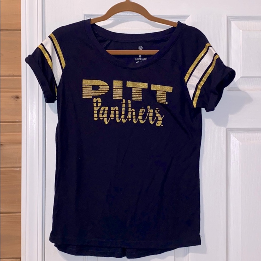 PITT Panthers glitter tshirt